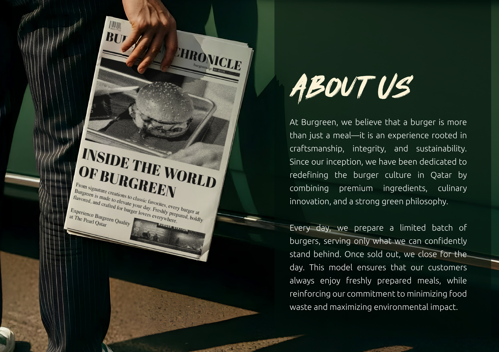 Burgreen story newspaper